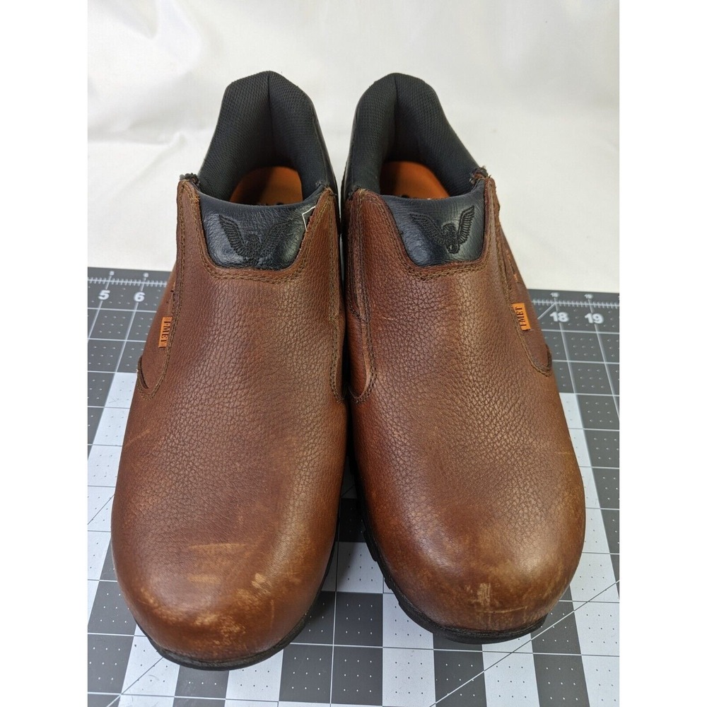Thorogood Safety Toe Shoes I MET Mens Sz 12 M Brown